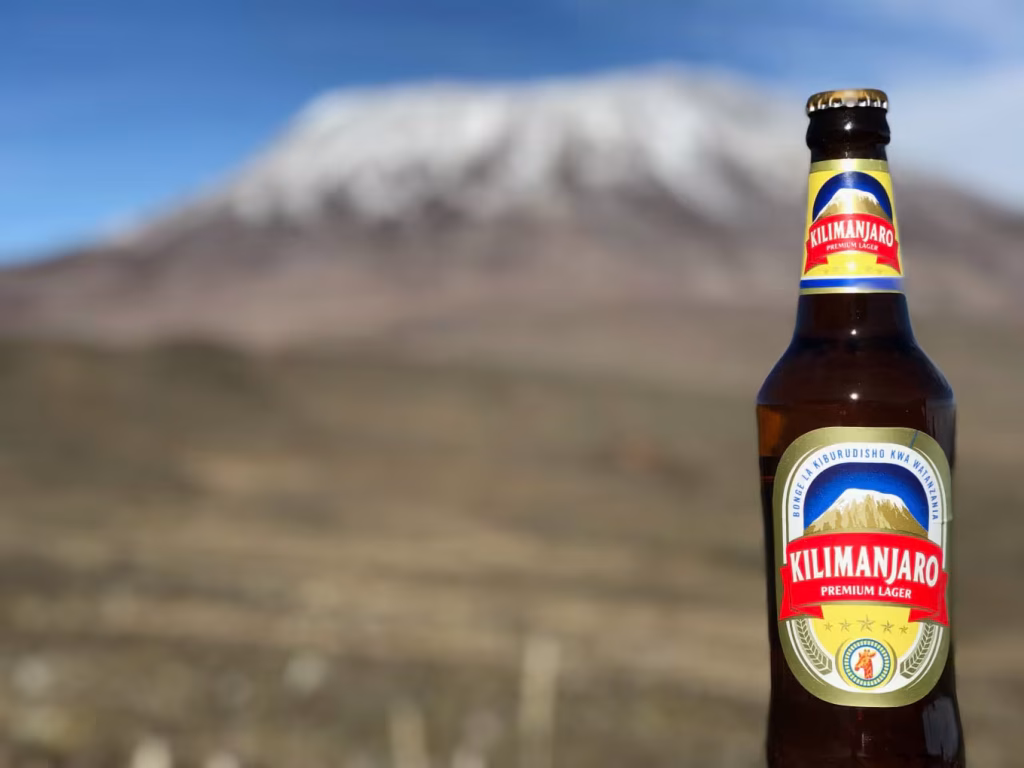 Kilimanjaro beer in Tanzania