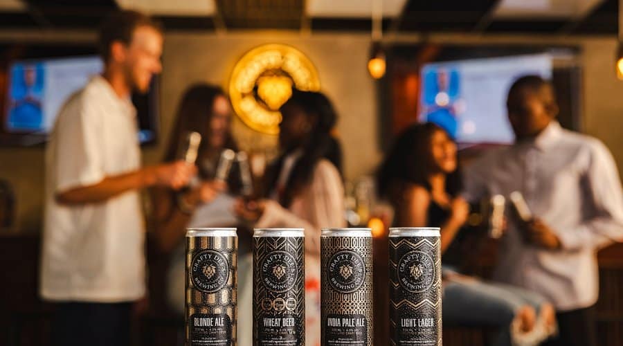 Crafty Dee's beer - one of Tanzania's best beers